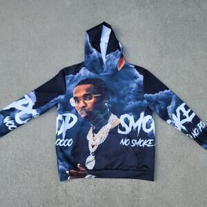 Pop Smoke All Over Print Hoodie